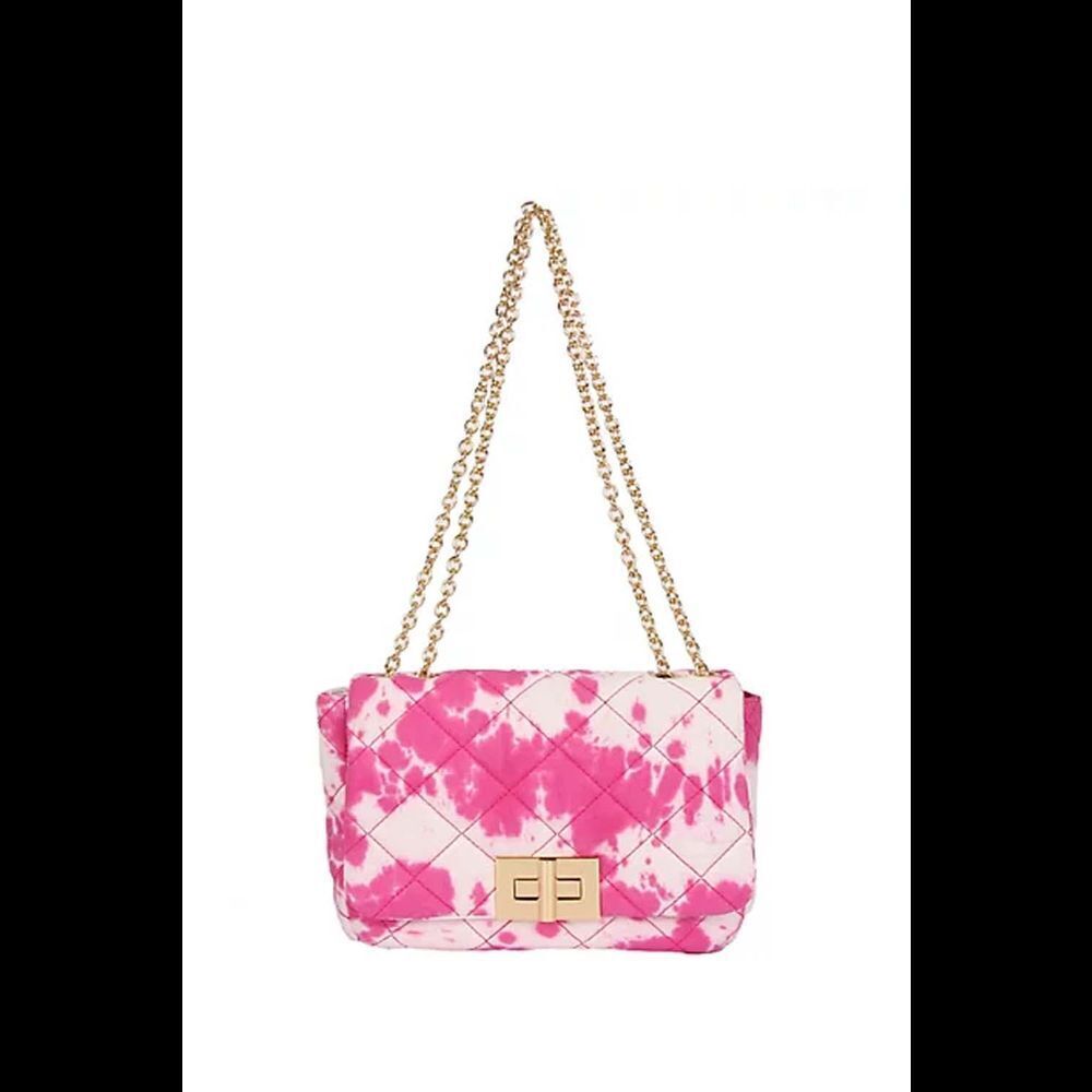 Jelavu Tie Dye Shoulder Bag The Barney Pink